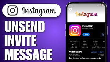How To Unsend Invite Message on Instagram (2024)