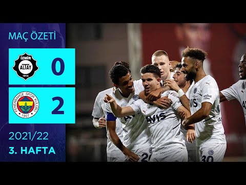 ÖZET: Altay 0-2 Fenerbahçe | 3. Hafta - 2021/22