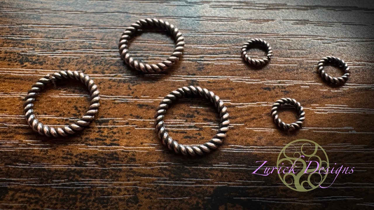 Make Your Own Decorative Jump Rings | Twisted Wire Jewelry Tutorial