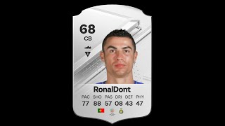 IF FIFA CARDS WERE REVERSED