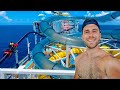 A Day At Sea On The Carnival Mardi Gras 2021 | Going To The WATERPARK | Eating And Drinking Day!
