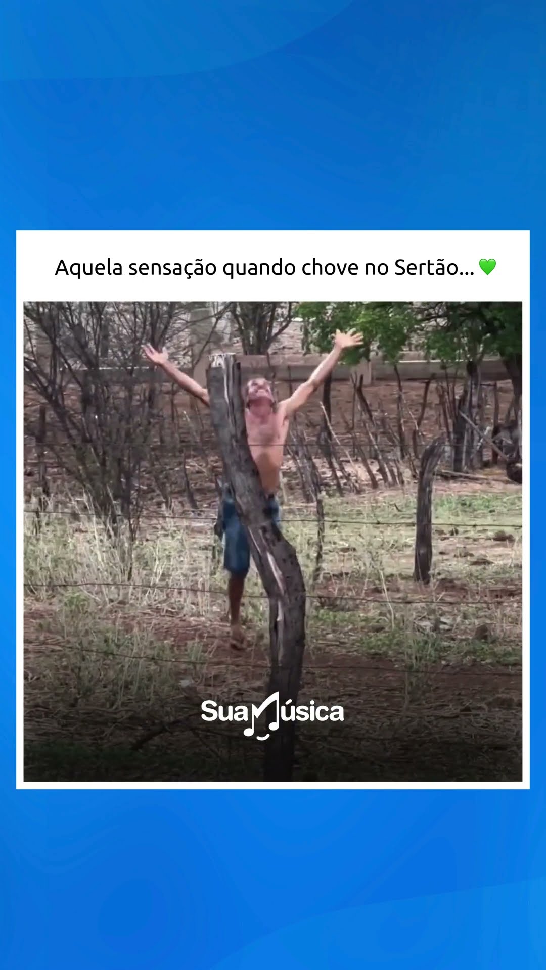 Aquele cheirinho de terra molhada ??