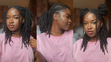 4 EASY LOC STYLES WITH NO RETWIST! | + 10K GIVEAWAY! 🎉 | #KUWC