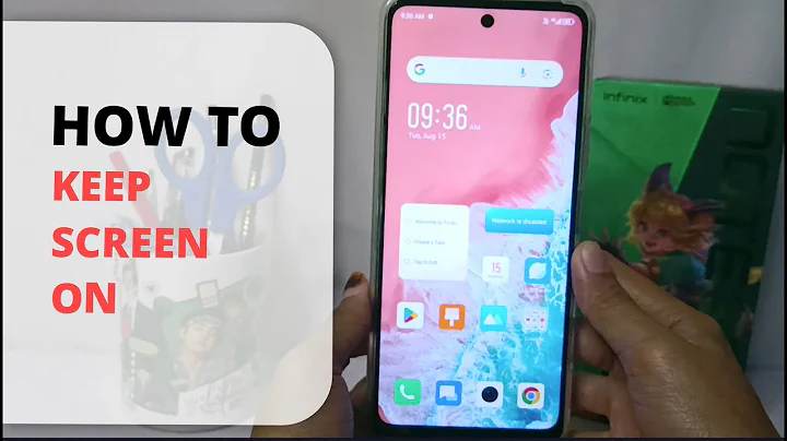 Infinix Note 30 Nfc/Note 30 Pro | How to Keep Screen On