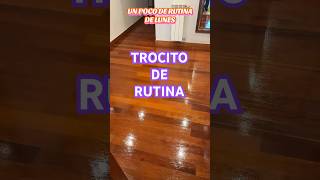 Rutina de lunes en casa: cama, baño, platos y ropa