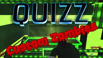 COD: WAW : Custom Zombies : Quizz V2 (First Attempt)