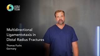 Multidirectional Ligamentotaxis in Distal Radius Fractures | Thomas Fuchs #traumasurgery screenshot 1