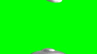 UFO'S ON GREEN SCREEN