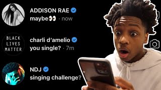 I Sent 100 DMs To TikTok Celebrities And You Wont Believe What Happened... 😦