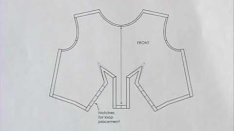 Pattern Making Part 5 Intersecting dart design variations