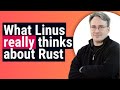 Linus Torvalds: Speaks on RUST and the Future of Linux Programming