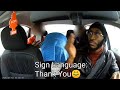 Passengers Reaction To Deaf Uber Driver