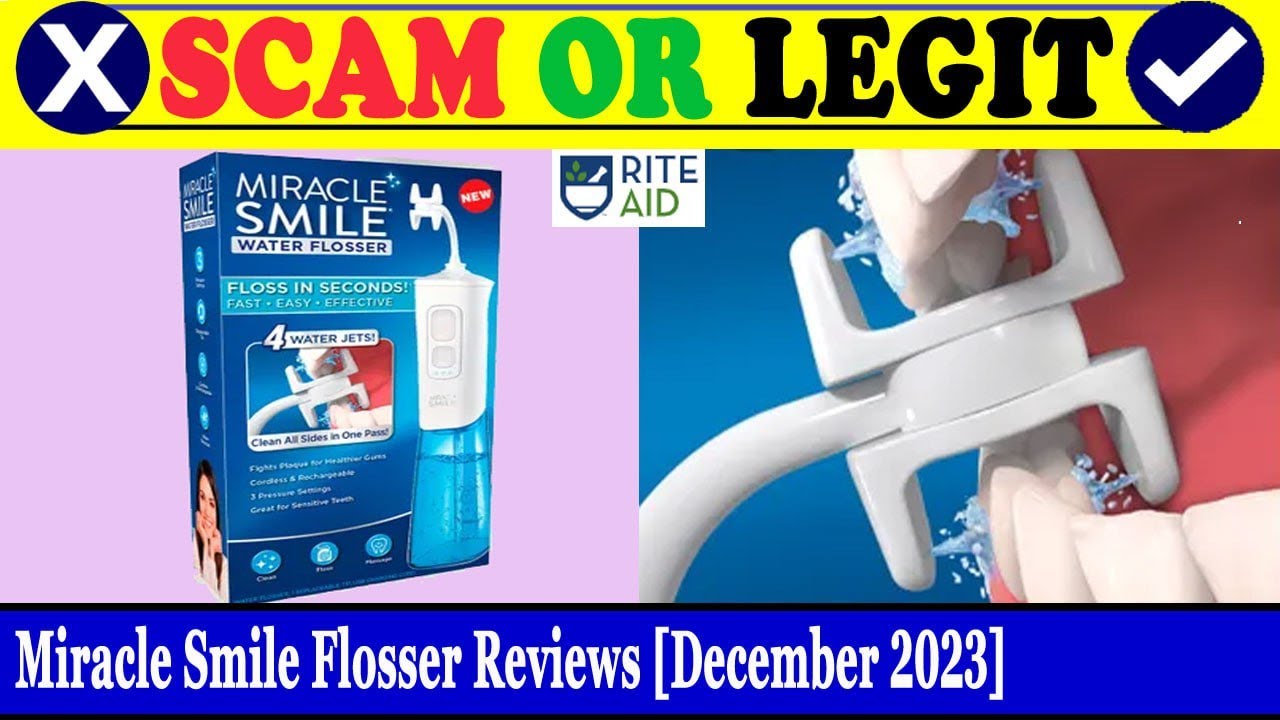 Buy Miracle Smile Water Flosser Review, by Henry Kevin, Dec, 2023