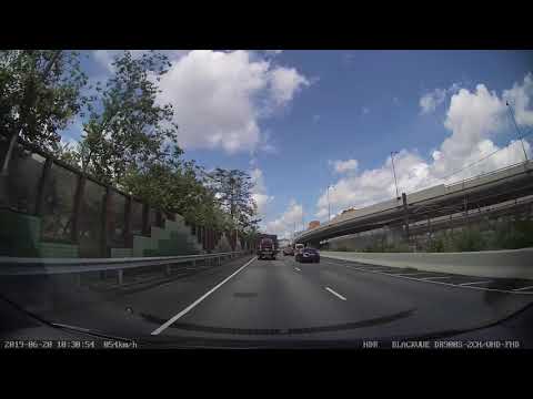 香港黑警雷達偵測路障 Hong Kong Police Speed Trap Road Block