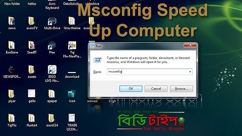 How To Msconfig - System Configuration Utility Any Windows