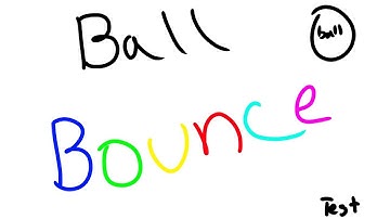 Ball Bounce Animation Test [FireAlpaca]