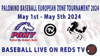 Palomino Baseball Game # 15: Stuttgart Reds (GER) vs Angels Trnava (SVK)