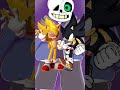 Fleetway Sonic VS Dark Super Sonic