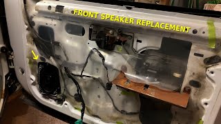 Front 4x6 Speaker Replacement -- 1994-1996 Chevy Caprice, 9C1, Impala SS