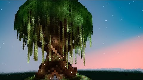 Minecraft Mod Spotlight Trailer 3 World Tree Manor Shrines Structures New Release v1.18.1 & 1.18.2