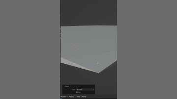 Merge by distance breakdown in Blender