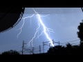 かみなり 落雷 ゲリラ豪雨 首都圏 Big Thunder Lightning Japan