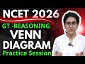 NCET 2026  General Test Venn Diagram Practice Session |  | ITEP B.ED. ADMISSION #ncet2026 #ncet