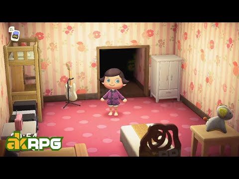 ACNH Pink Floral Bedroom Decor - Best Animal Crossing New Horizon Interior Design Ideas