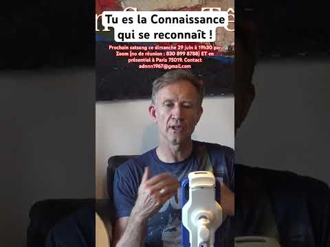 L’éveil est reconnaissance.