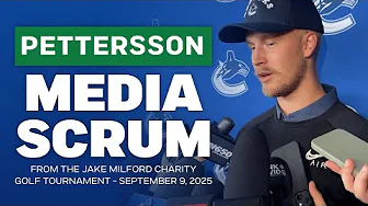 Canucks: Elias Pettersson says he's ready to be himself again, added 13 pounds of muscle this summer