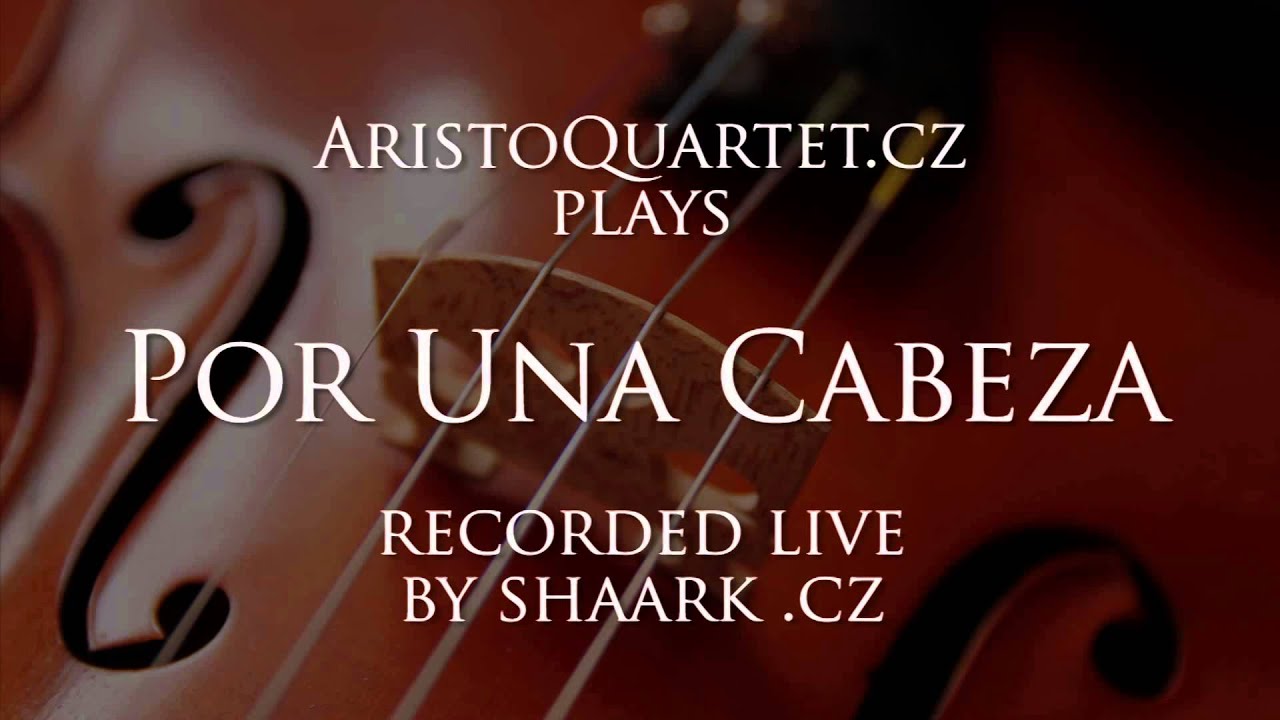 Una Cabeza - violin cover - string quartet - YouTube