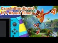 Обзор на коленке CRASH BANDICOOT 4 Its About Time  на Nintendo Switch. Обзор, мнение, оценка