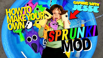 How to make your own SPRUNKI mod (Full tutorial) • Gaming With Jesse