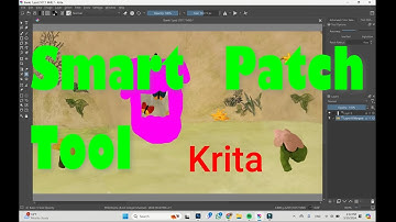 KRITA | Smart Patch Tool In Krita | Like The Content Aware Fill Tool | Let`s do Tech | Tutorials