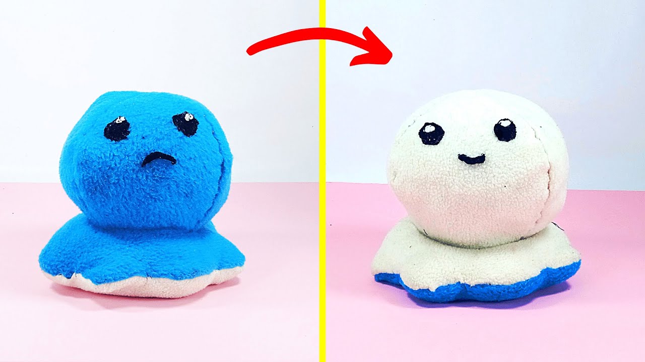 How To Make Reversible Octopus Plushie | DIY Reversible Plushie