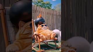 Ai animation cat video #cat #pets #3d animation #wildlife #funny #animal  life