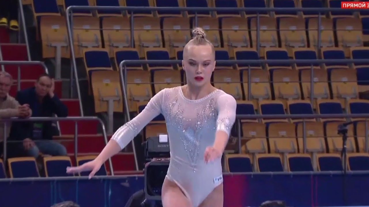 Angelina Melnikova (RUS) - 14,766 Floor - 🥈AA Final - 2023 Russian Championships