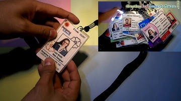 Process to create multiple ID cards using ID card maker software