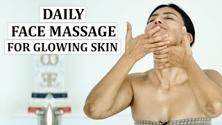 Daily Face Massage For Glowing Skin