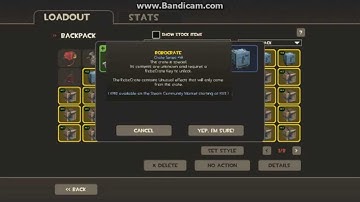 TF2 Robo crate unboxing