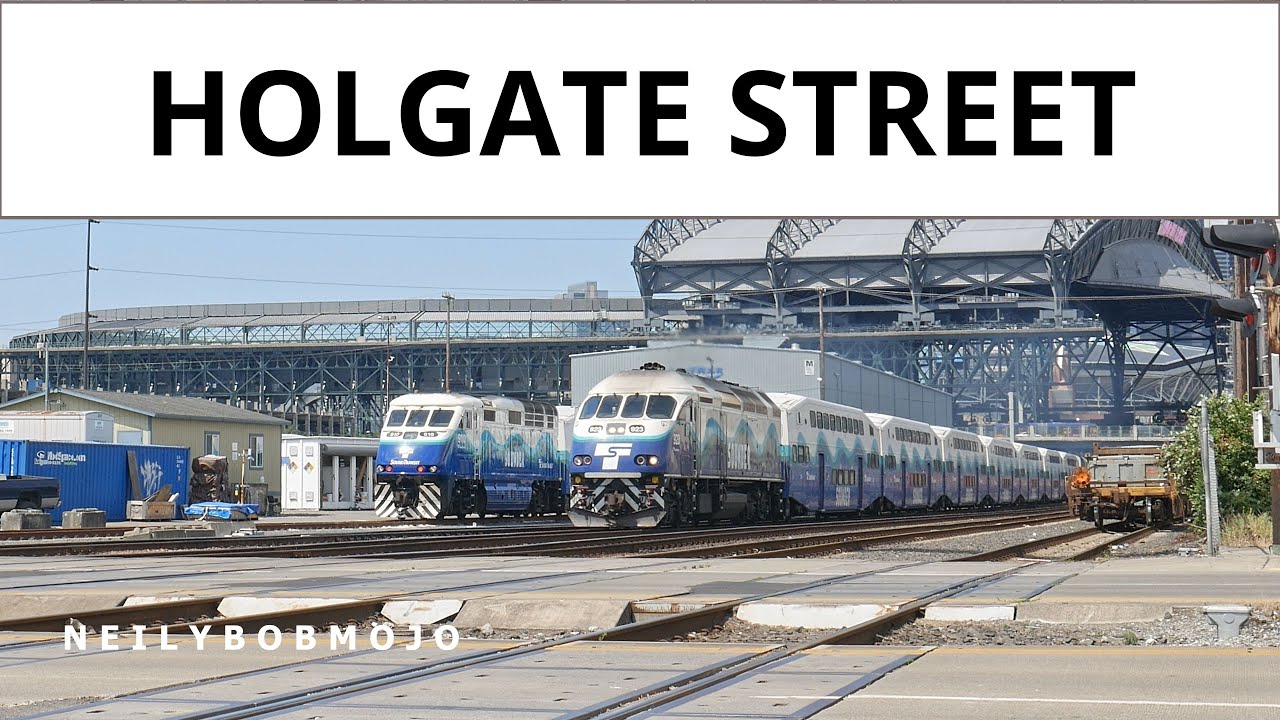Railfanning the BNSF in Seattle, WA Holgate Street YouTube