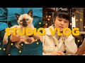 STUDIO VLOG ✷ OUR NEW BABY, DESIGN WORK + Q&A