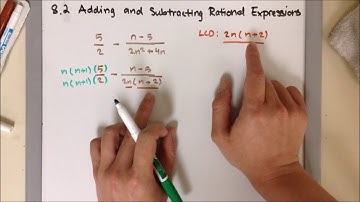 A2 8.2E Subtracting Rational Expressions with Binomial Denominator (factored)