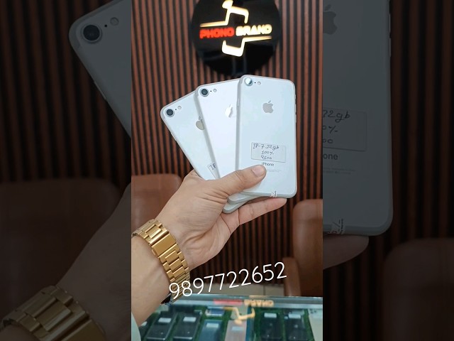 Iphone 7 32gb  in a good condition 🤩🤩Book your favorite model  fast now 9897722652 #apple #iphone