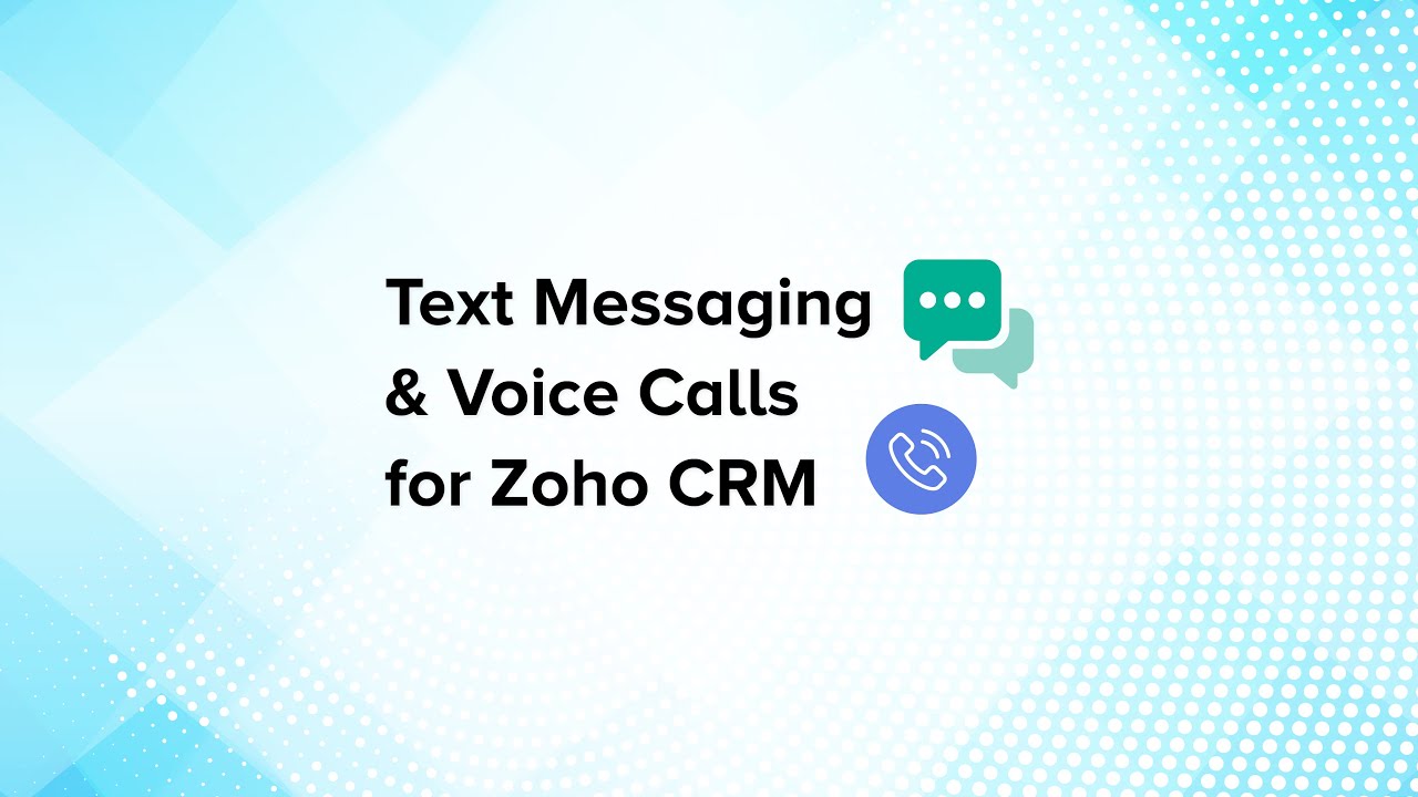 speech to text zoho