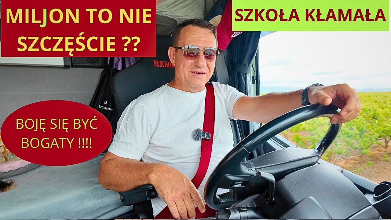 Zarabiam milion w transporcie, ale nie chcę być bogaty – prawda, którą przemilczają wszyscy