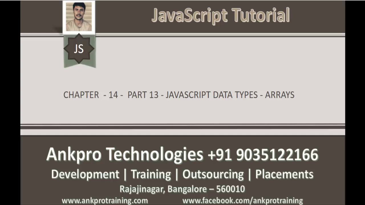 JavaScript for beginners - Chapter 14 - Data types Part 13 - Arrays ...