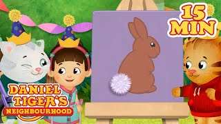Pin The Tail On The Bunny And More Easter Fun Daniel Tiger