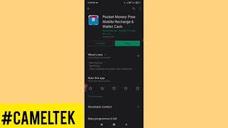 Pocket Money Free Mobile Recharge and Wallet Cash Android App Review in Hindi screenshot 1