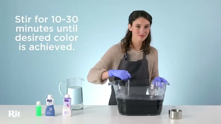 Rit All Purpose Liquid Dye| Top Tips on Dying Fabrics